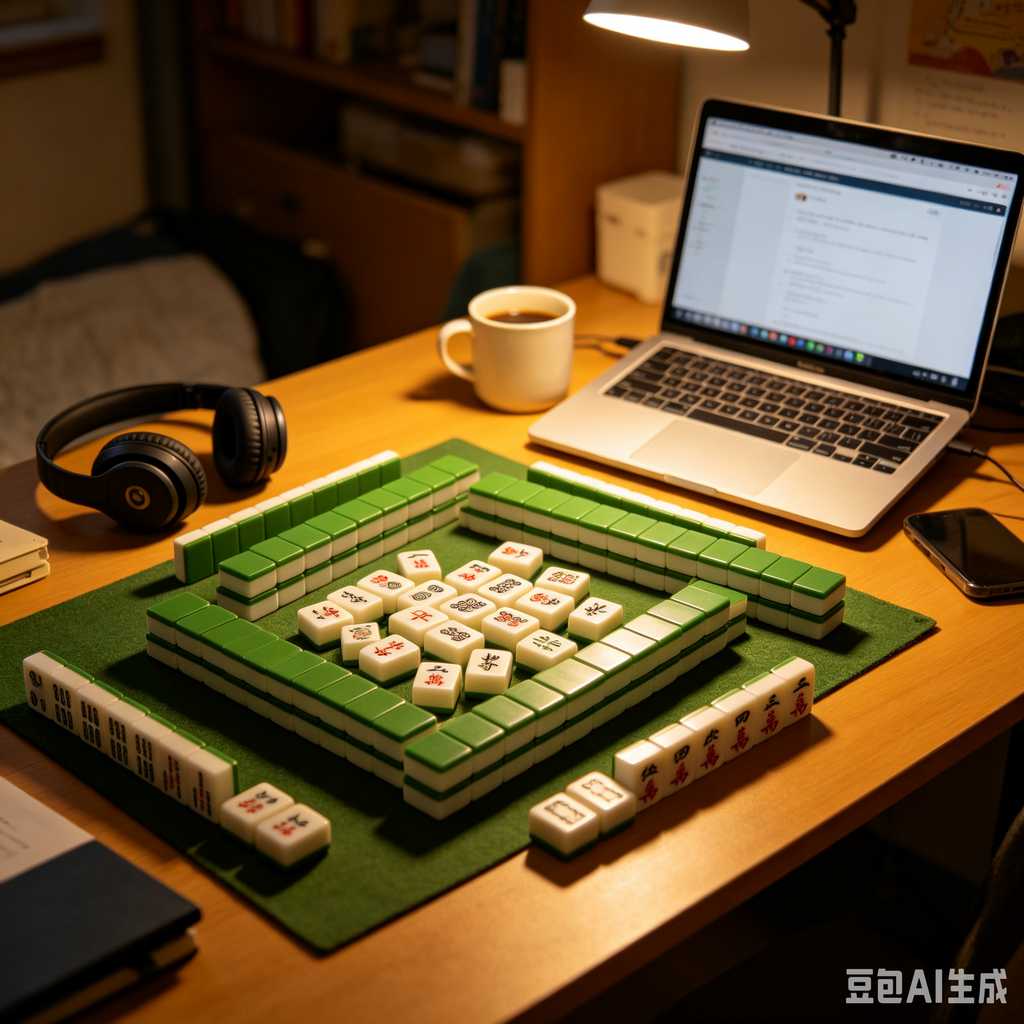dual color mahjong tiles