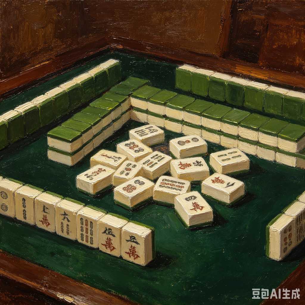 rectangle mahjong table mat