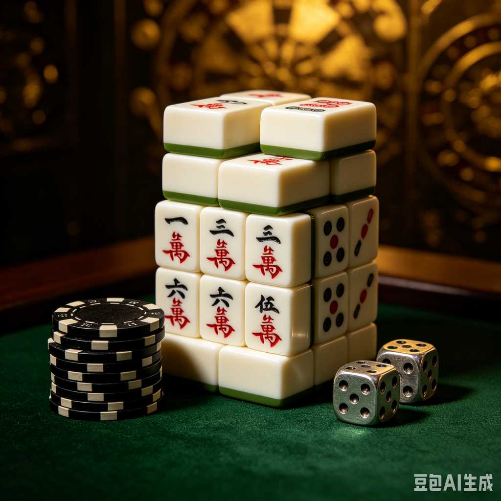 simple text mahjong tiles
