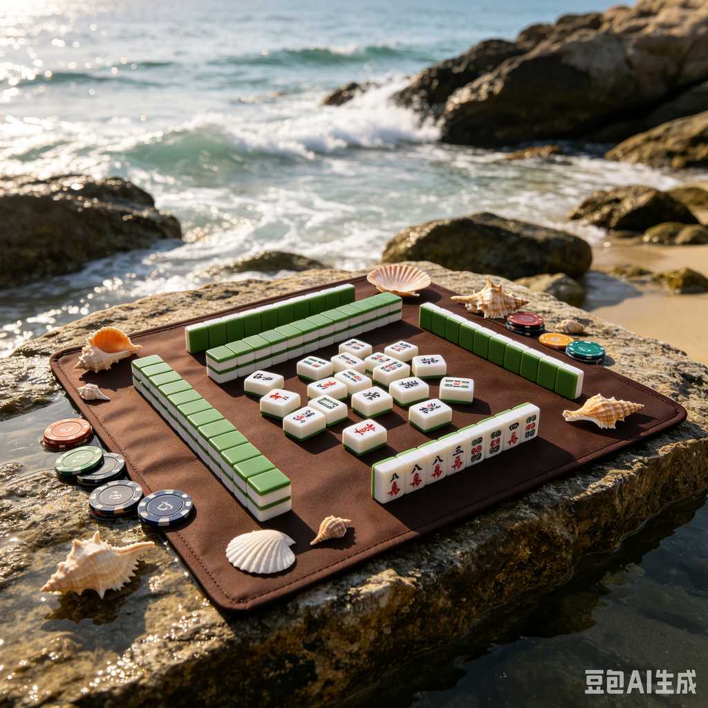 super portable mahjong game set
